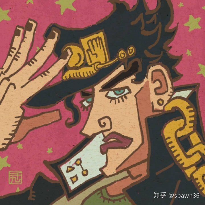 JOJO五黑头像