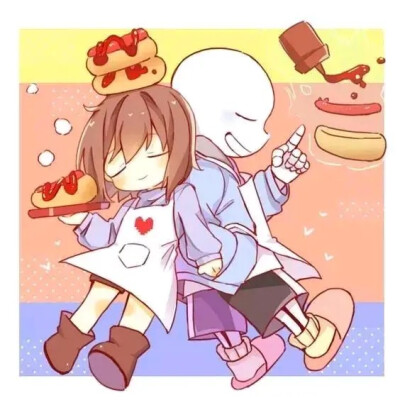 ［传说之下undertale］sans和frisk