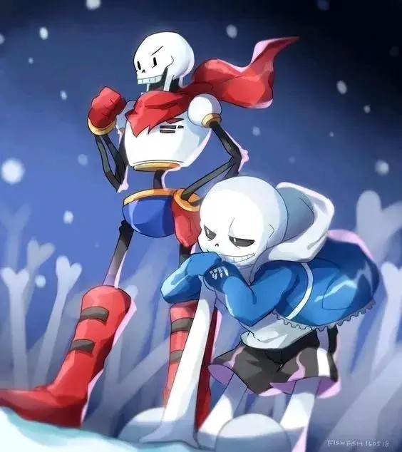 ［传说之下］骨兄弟sans和papyrus