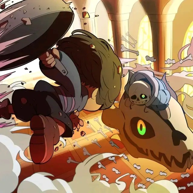 [传说之下]sans和frisk