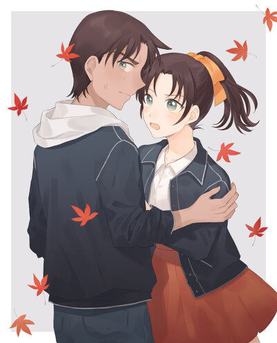 #平和# 枫叶与平和（P站画师：枫叶 ID: 83218797）