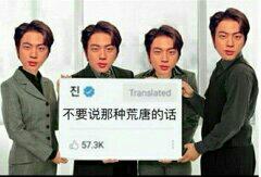 bts 胖弹 金硕珍 jin