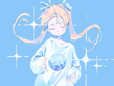 
· 梦 见 蓝 色·
治愈系插画/画师:fortisselle