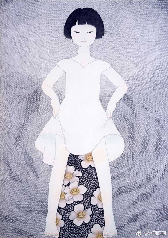 Akino Kondoh(近藤聡乃)，日本女插画师，出生于1980年，她的作品是“描绘童年记忆，但她将其表现为美丽的梦魇”。