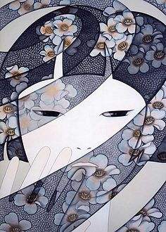 Akino Kondoh(近藤聡乃)，日本女插画师，出生于1980年，她的作品是“描绘童年记忆，但她将其表现为美丽的梦魇”