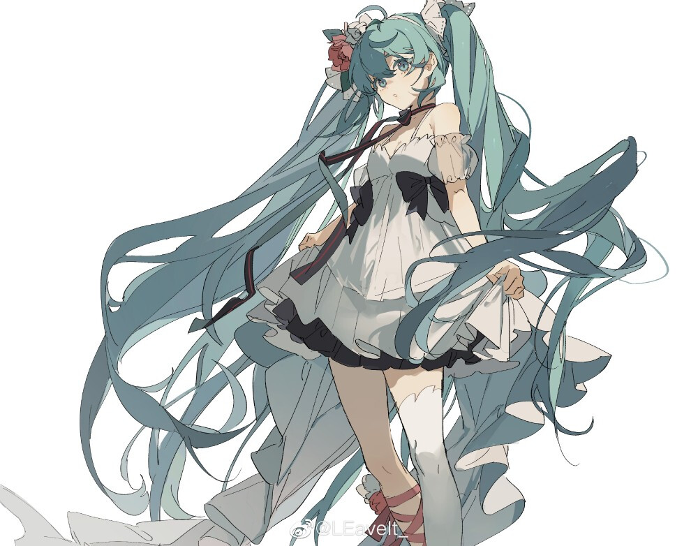 画师水印
miku