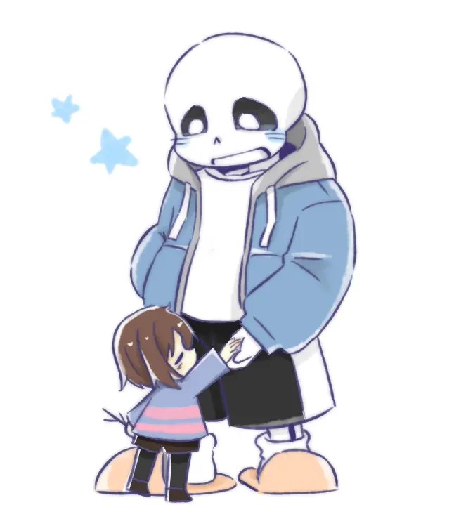 ［传说之下］sans和frisk