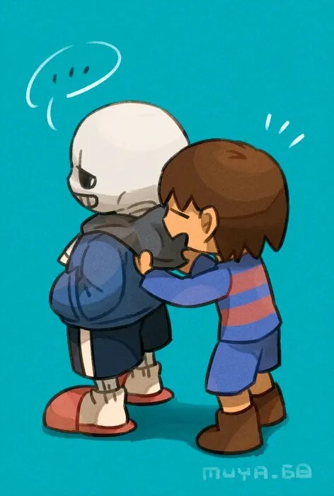 ［传说之下］sans和frisk