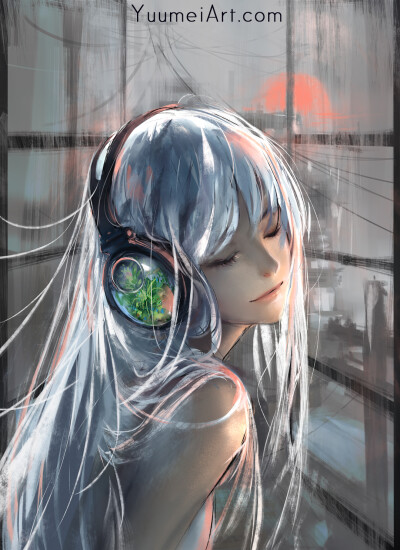 插画师：Yuumei