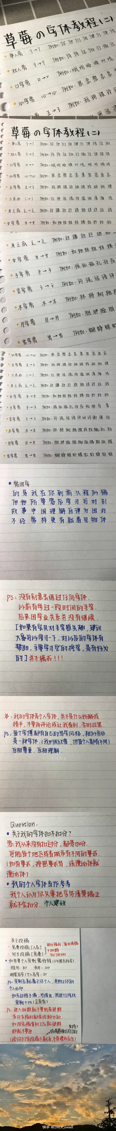 字体