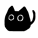 小黑猫表情