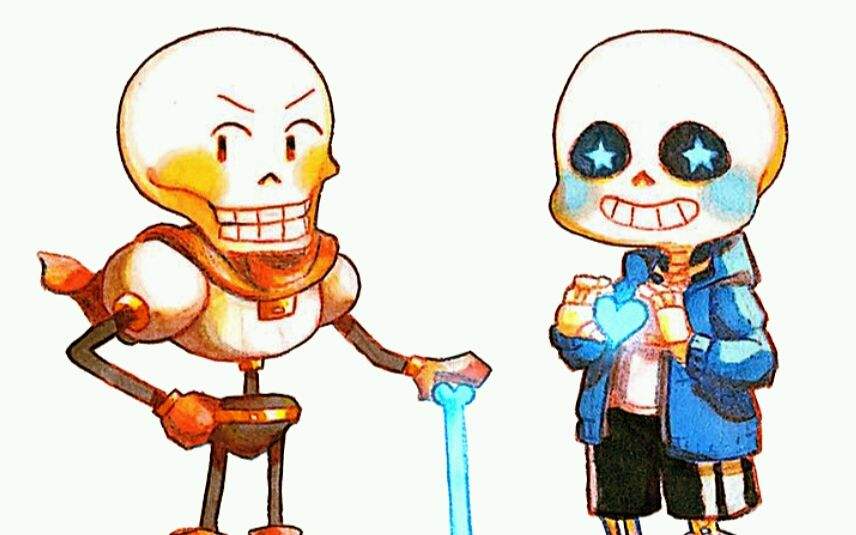 ［传说之下］骨兄弟sans和papyrus