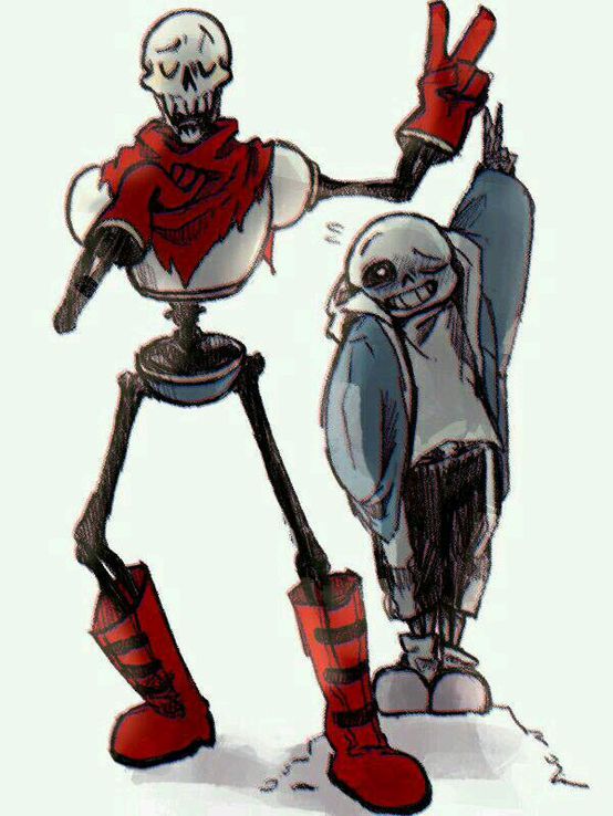 ［传说之下］骨兄弟sans和papyrus