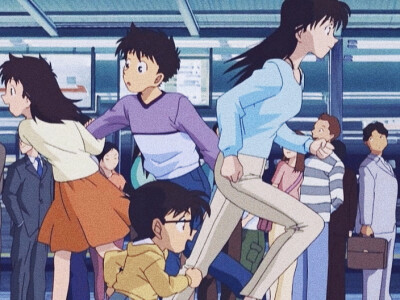 怪盗基德×名侦探柯南
黑羽快斗×工藤新一×江户川柯南