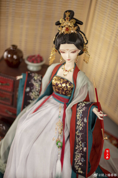 古风美人 SD娃娃 BJD 玩具 人偶 壁纸 萌物