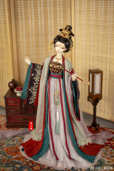 古风美人 SD娃娃 BJD 玩具 人偶 壁纸 萌物