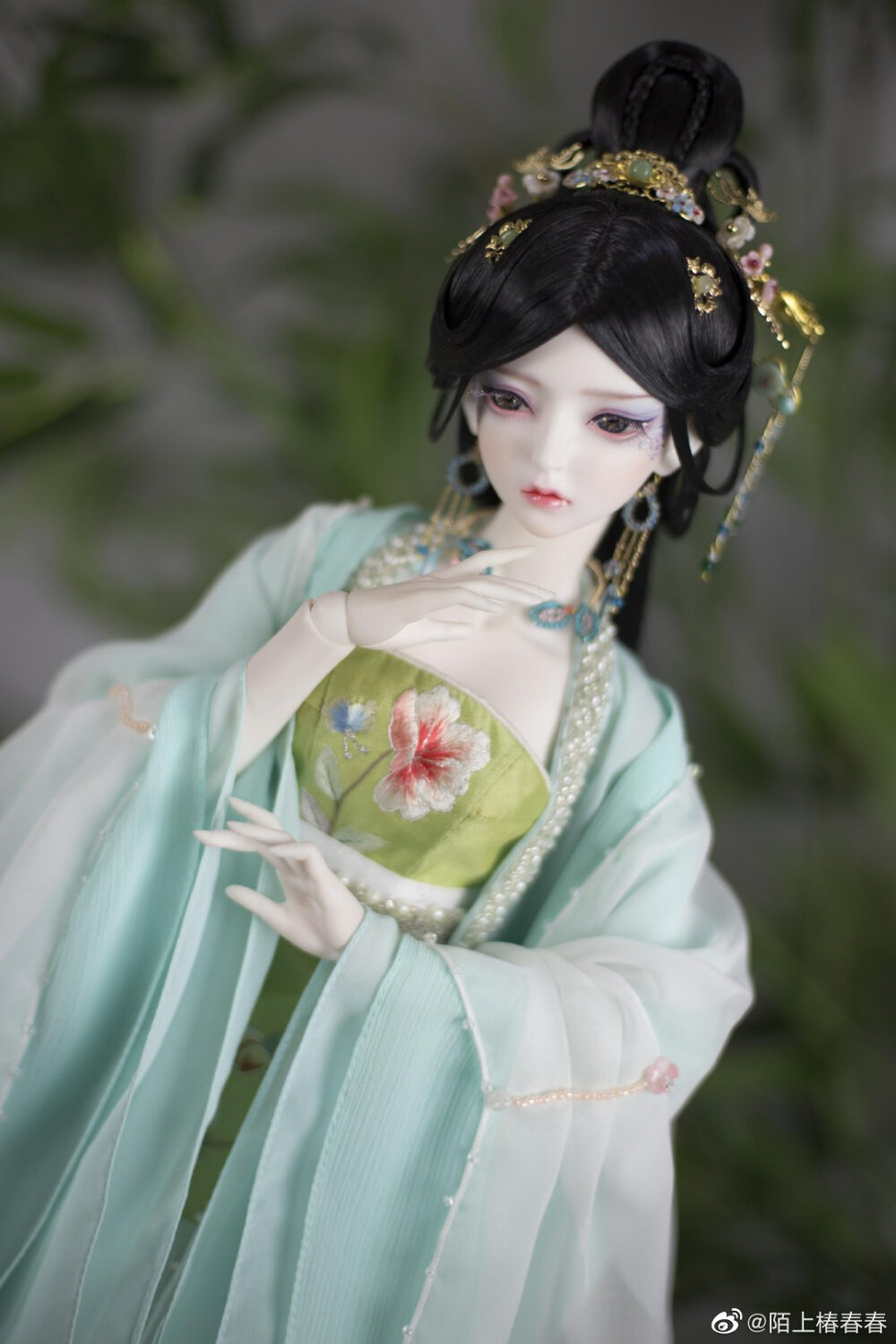 古风美人 SD娃娃 BJD 玩具 人偶 壁纸 萌物