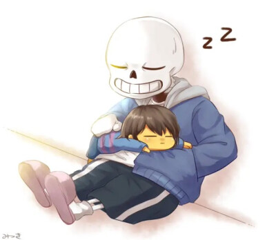 [传说之下]sans和frisk