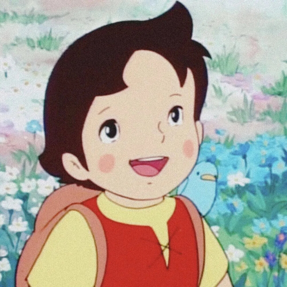 阿尔卑斯山的少女·头像