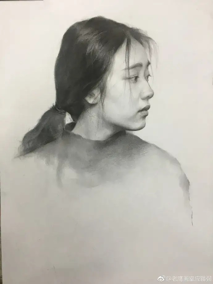 精美素描人像