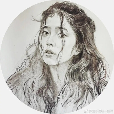 精美素描人像