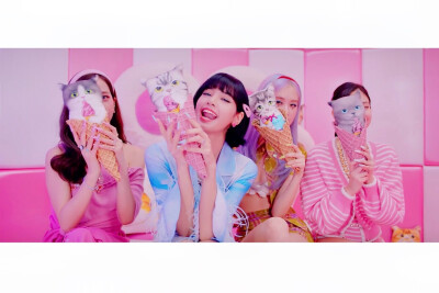 BLACKPINK新歌MV《ice cream》自截