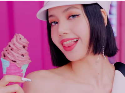 blackpink《ice cream》图片自截，保存好啦~