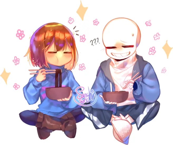 ［传说之下］sans和frisk