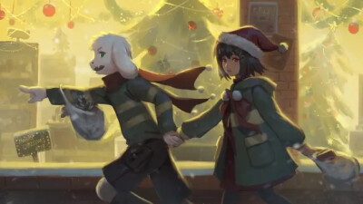 ［传说之下undertale］chara和asriel