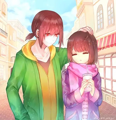 ［传说之下undertale］frisk和chara