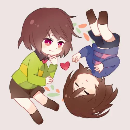 ［传说之下undertale］frisk和chara