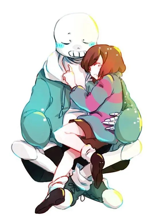 ［传说之下］sans和frisk