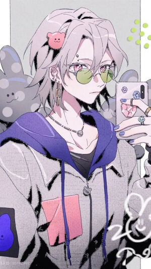 自拍主题，鬼灭之刃同人插画，