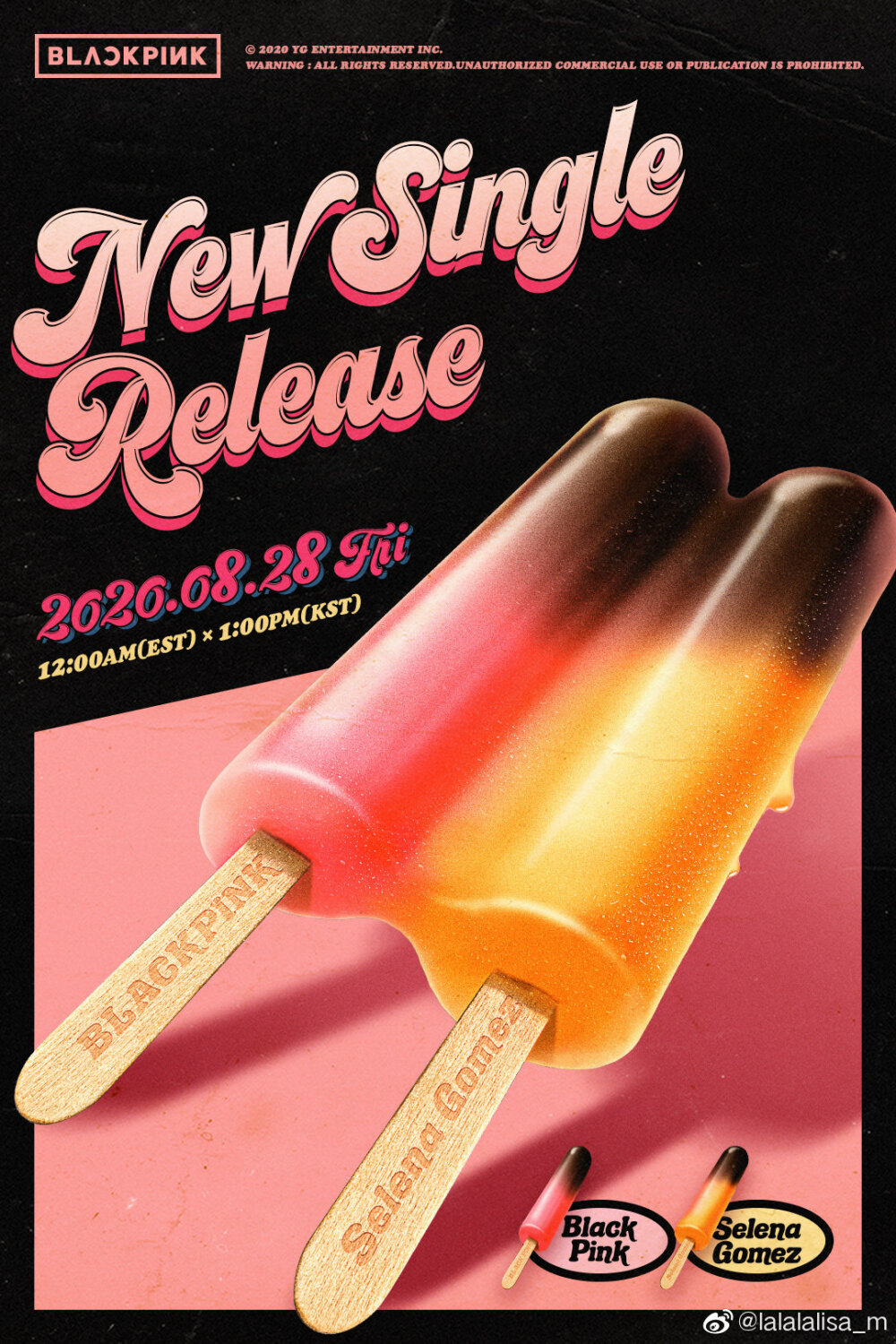 BLACKPINK新歌 --ice cream