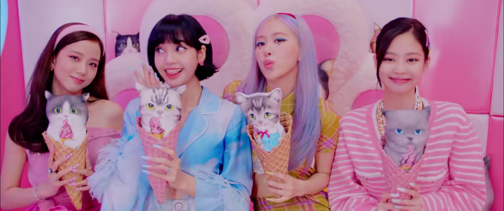 自截blackpink《ice cream》