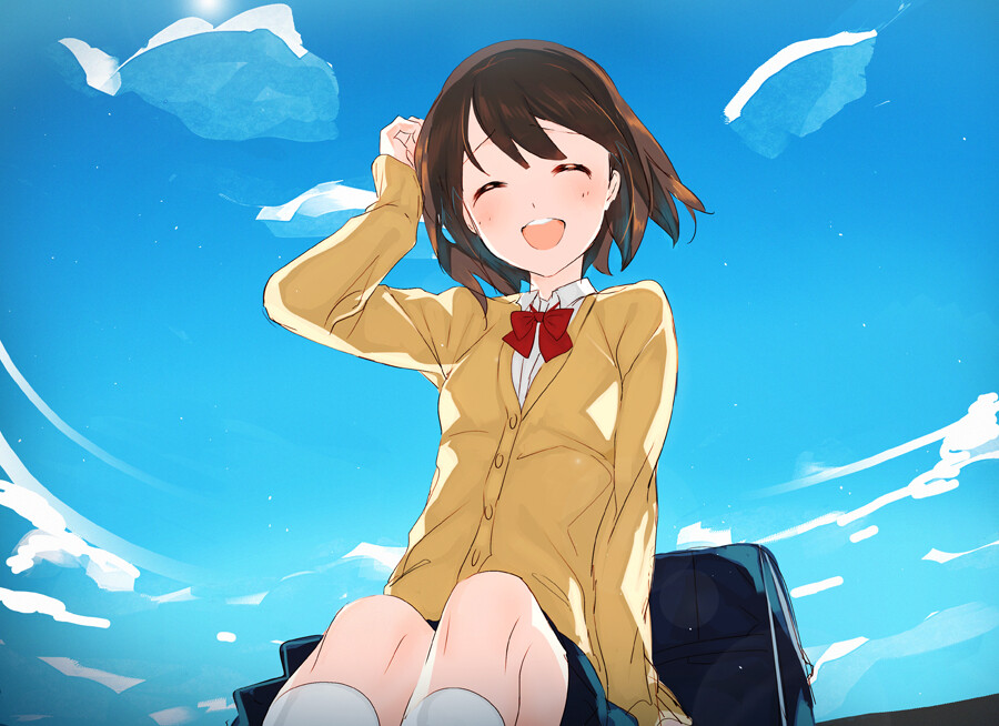 第六百三十七期raemz日本插画师清新脱粗的女孩真可爱