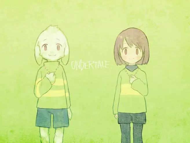 ［传说之下undertale］chara和asriel