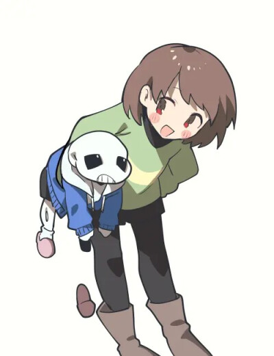 ［传说之下undertale］chara和sans