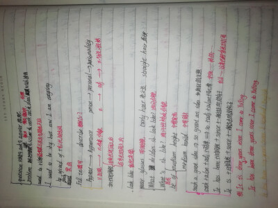 九年级英语人教版知识点手写4