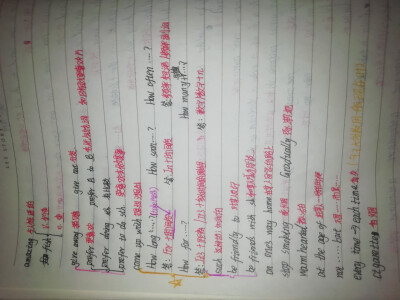 九年级英语人教版知识点手写6