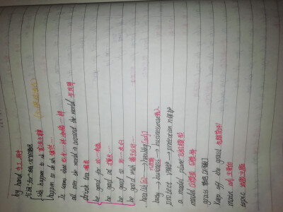 九年级英语人教版知识点手写6