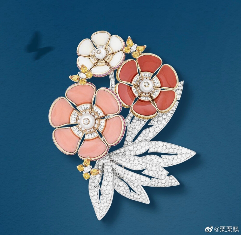 梵克雅宝花朵古董珠宝