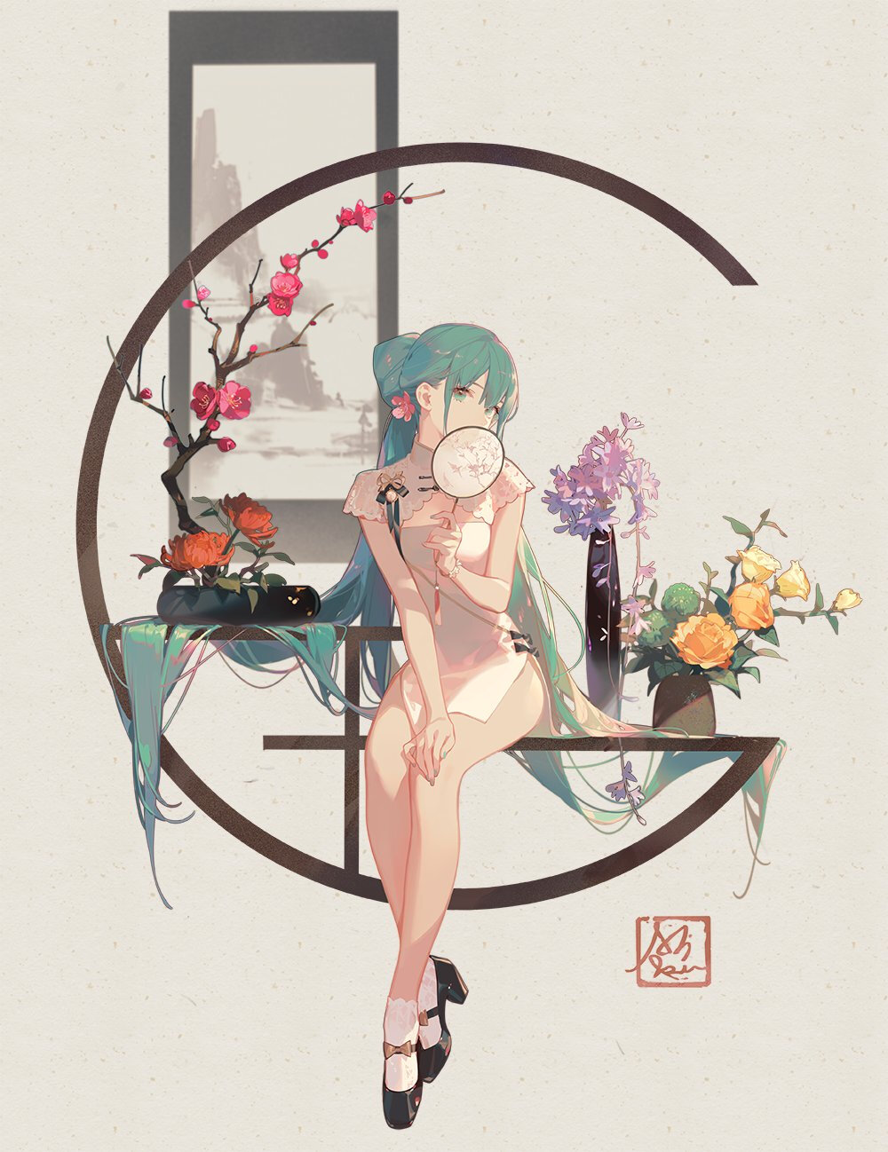 初音ミク
画师 ASK (twi@askziye)