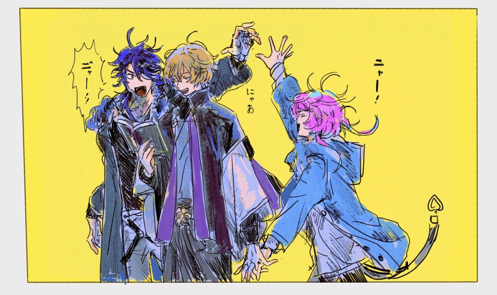 【fling posse】飴村亂數 有棲川帝統 夢野幻太郎