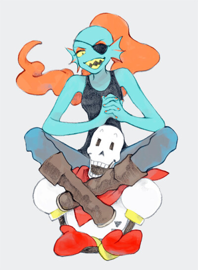 ［传说之下］papyrus和undyne