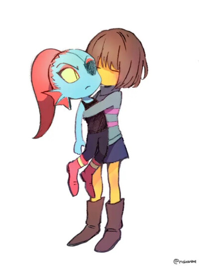 ［传说之下］frisk和undyne