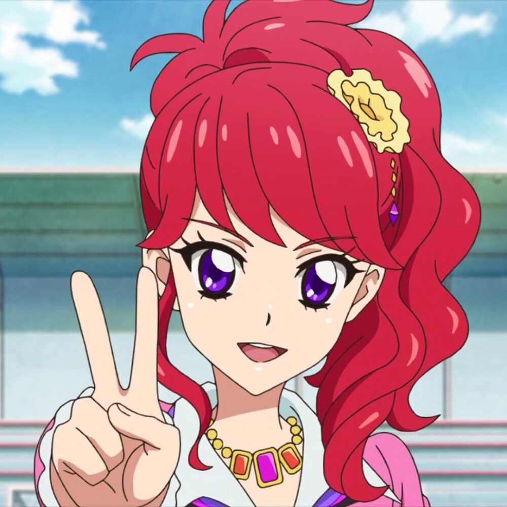 动漫头像偶像活动红林珠璃少女心二次元