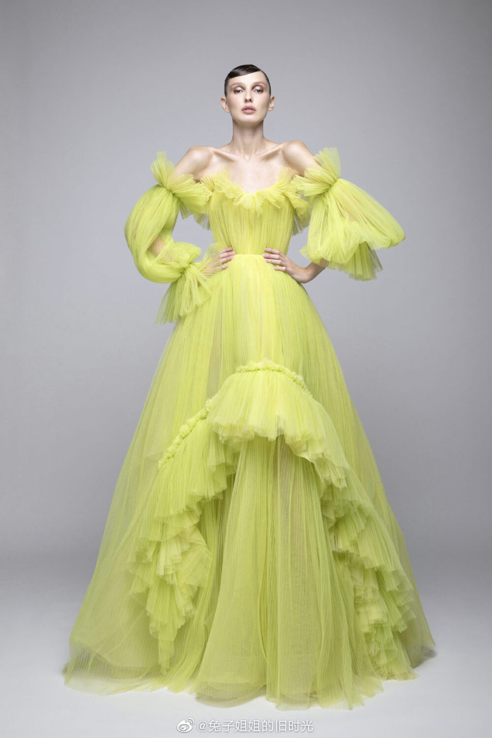 柔美的花～Sara Mrad spring 2021 couture