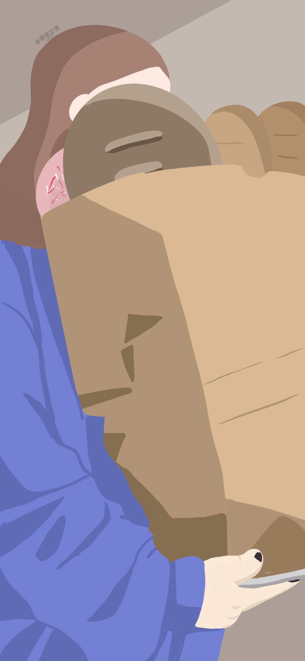 ◡̈°
好喜欢这种扁平风壁纸啊
cr：@罪恶女兔-ZENT 