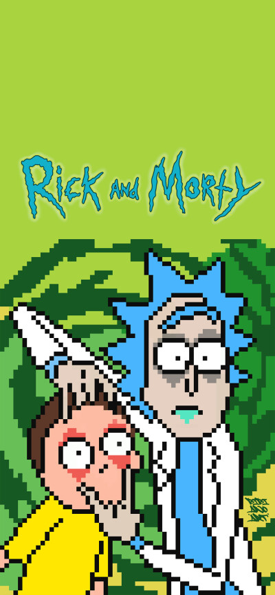 rick and morty 壁纸自用 侵删 via:weibo G195潮流壁纸